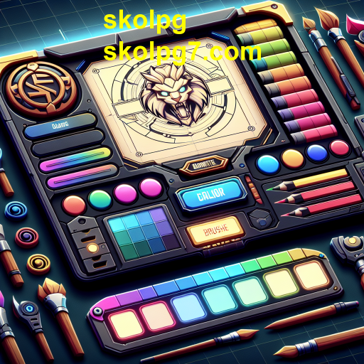 Explorando a Criatividade na Categoria 'Colorir' do Skolpg